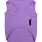 Parisian Pet 'Pampered Poochie' Luxury Dog Shirt – Trendy Embroidered Dog Apparel for Small Dogs & Cats, Purple