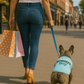 Parisian Pet 'Mommy's Boy' Cotton Dog Apparel – Comfortable T-Shirt for Small Dogs and Cats, Light Blue-Valentine's Day