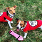Parisian Pet 'Dog 1' Dog Shirt – Fun Slogan Cotton Pet T-Shirt for Dogs & Cats, Red
