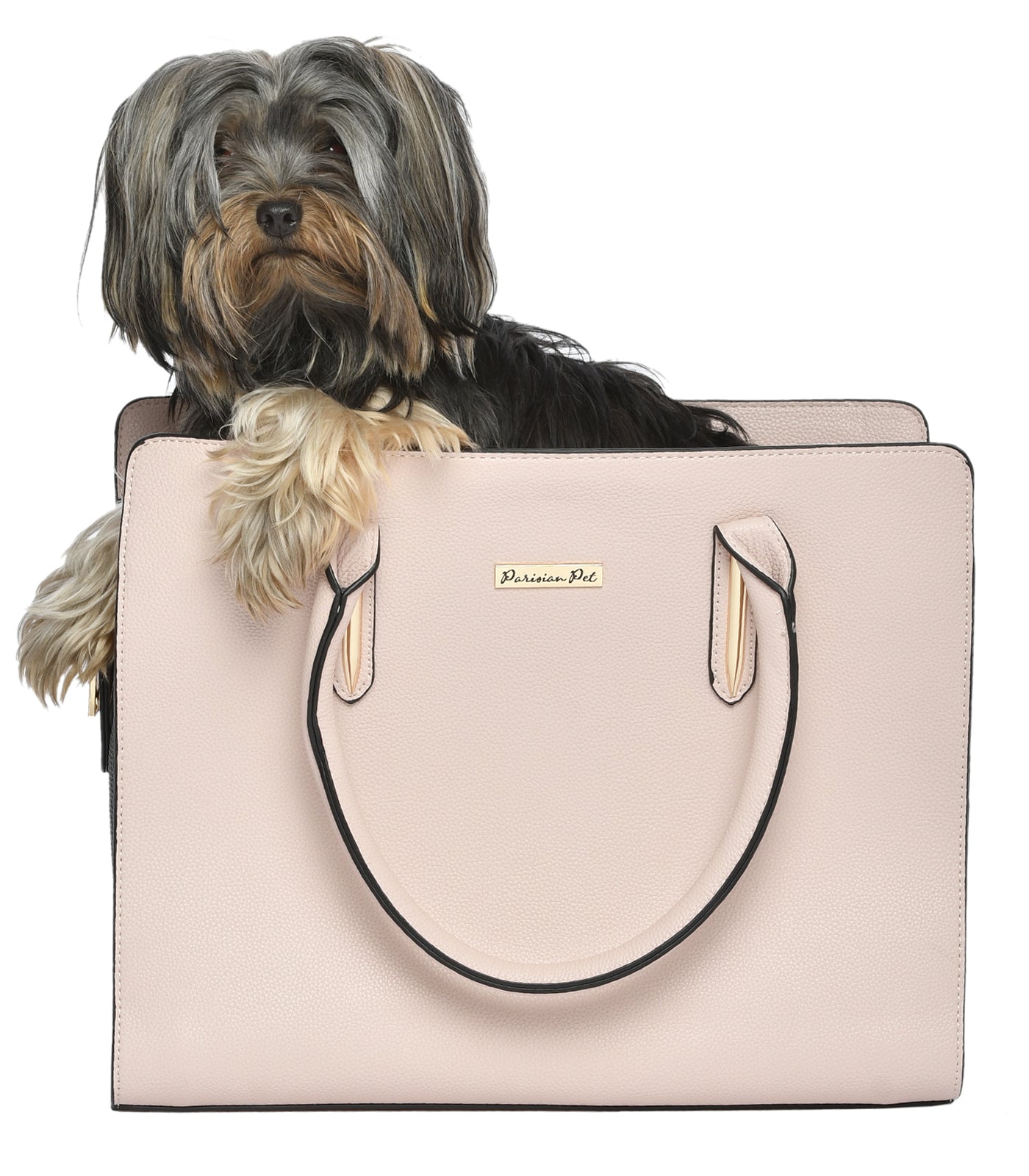 Parisian Pet 'Mallorca Carrier' for Dogs & Cats – Comfortable Beige Pet Carrier, Durable for Travel