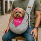 Parisian Pet - 'Gray Sling Carrier' for Dogs & Cats - Hands-Free Pet Transport Solution