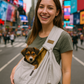 Parisian Pet - 'Gray Sling Carrier' for Dogs & Cats - Hands-Free Pet Transport Solution