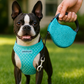 Parisian Pet 'Crystal Retractable Leash Blue' for Dogs & Cats – Durable Retractable Pet Leash with Comfortable Grip
