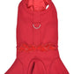 Satin Dog Dress Red