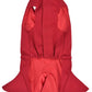 Parisian Pet 'Satin Embellished Dress' for Dogs and Cats, Designer Holiday Apparel, Red-Valentine's Day