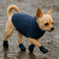 Parisian Pet 'Cable Knit Sweater' - Warm & Stylish Pet Sweater in Navy Blue for Dogs & Cats