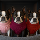 Parisian Pet 'Cable Knit Sweater' - Warm & Stylish Pet Sweater in Raspberry for Dogs & Cats-Valentine's Day
