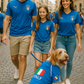 Parisian Pet 'Team Italy' Jersey for Dogs & Cats – Soccer Fan Apparel for Pets, Italy National Team Colors, Blue and White