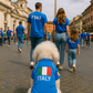Parisian Pet 'Team Italy' Jersey for Dogs & Cats – Soccer Fan Apparel for Pets, Italy National Team Colors, Blue and White