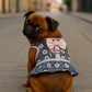 Parisian Pet 'Midnight Blossoms' for Dogs & Cats – Dark Blue with Flowers