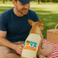 Parisian Pet 'Love Florida' Pet Apparel – Trendy Florida Pride Dog Shirt for Small Dogs & Cats, Yellow
