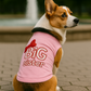 Parisian Pet 'Big Sister' Trendy Dog Apparel – Breathable Embroidered Pet Wear for Dogs & Cats, Pink