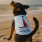 Parisian Pet 'Sailing Club' Dog Shirt – Nautical Embroidered Pet Apparel for Dogs & Cats, Light Blue