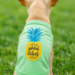Parisian Pet 'Pineapple' Dog Shirt – Tropical Cotton Pet T-Shirt for Dogs & Cats-Saint Patrick's Day