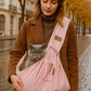 Parisian Pet 'Sling Carrier' for Dogs & Cats – Travel-Friendly, Stylish Pink Sling Carrier for Pets