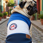 Parisian Pet 'World Champion Tank' Dog & Cat T-Shirt – Trendy Cotton, Lightweight & Comfortable Summer Apparel – Blue