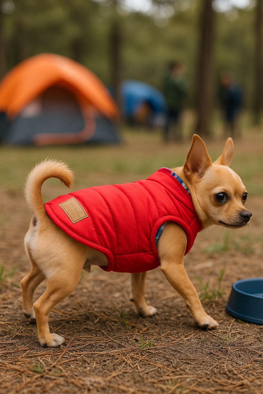 Parisian Pet 'Plaid Reversible Jacket' for Dogs & Cats, Stylish Pet Outerwear, Warm Winter Dog Jacket,-Valentine's Day